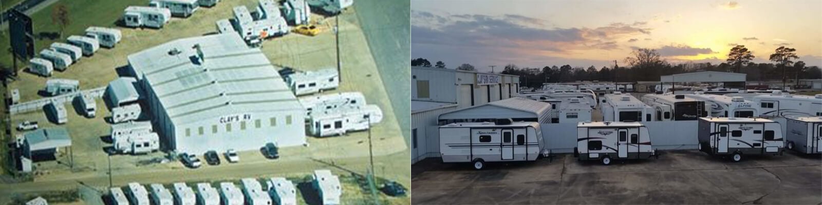 Clay's RV, then and now